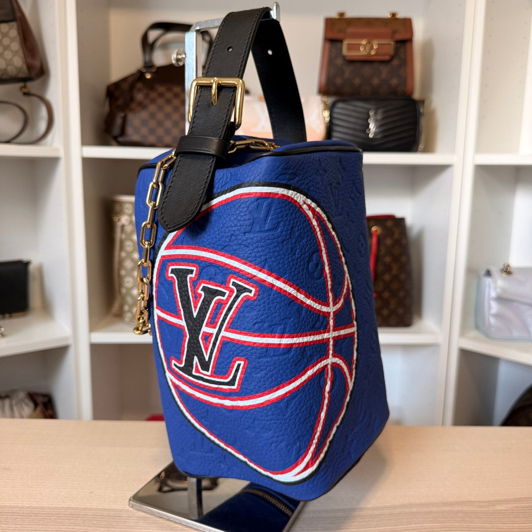 Louis Vuitton X NBA Monogram Cloakroom Dopp Kit Blue