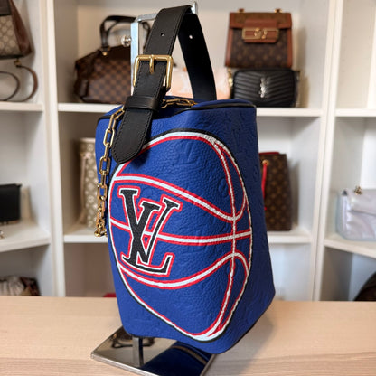 Louis Vuitton X NBA Monogram Cloakroom Dopp Kit Blue