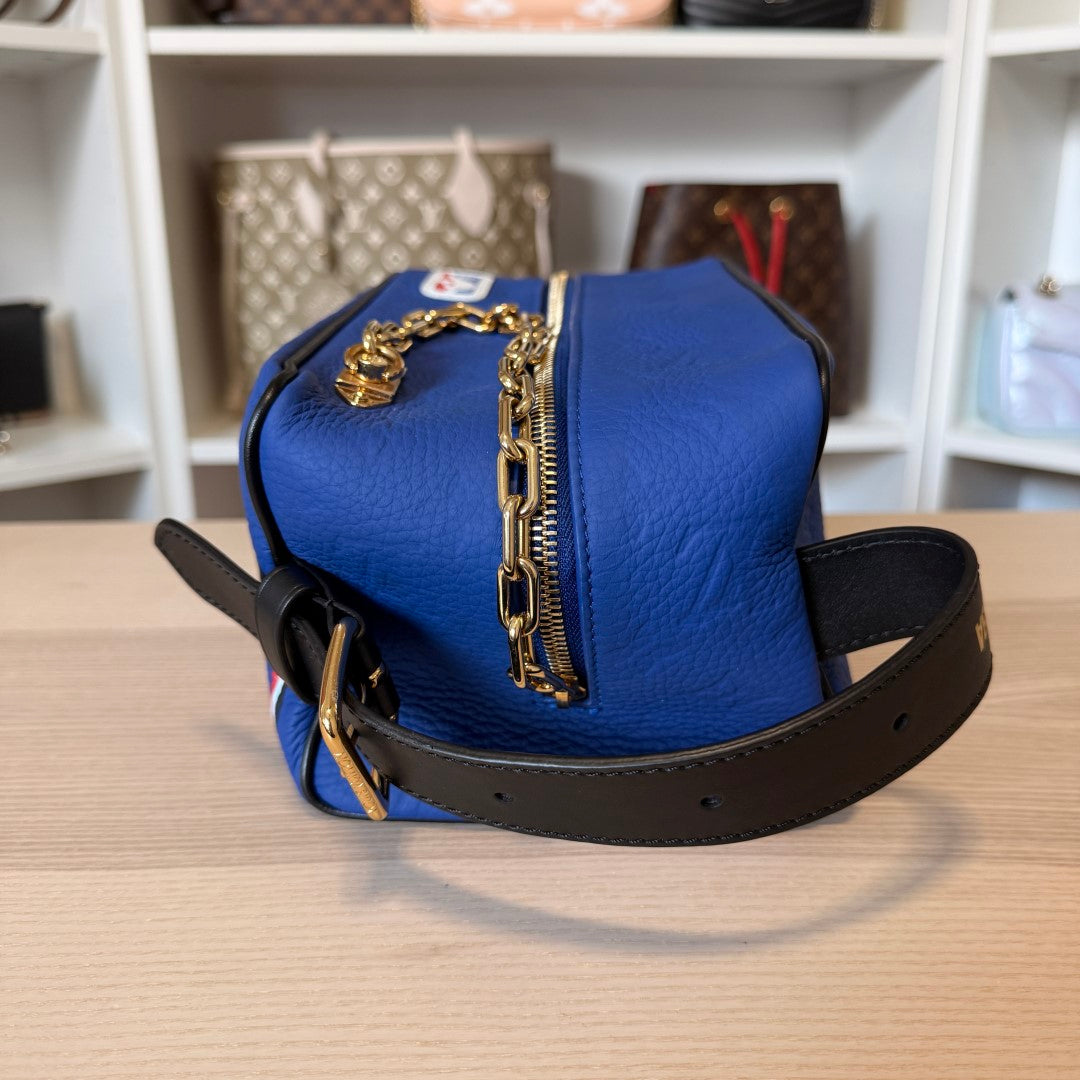 Louis Vuitton X NBA Monogram Cloakroom Dopp Kit Blue