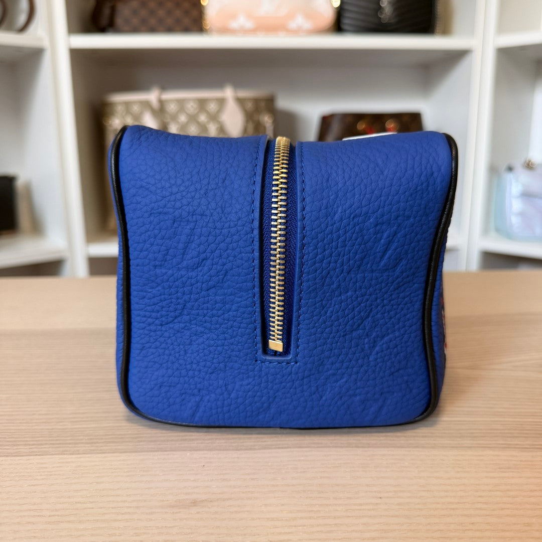Louis Vuitton X NBA Monogram Cloakroom Dopp Kit Blue
