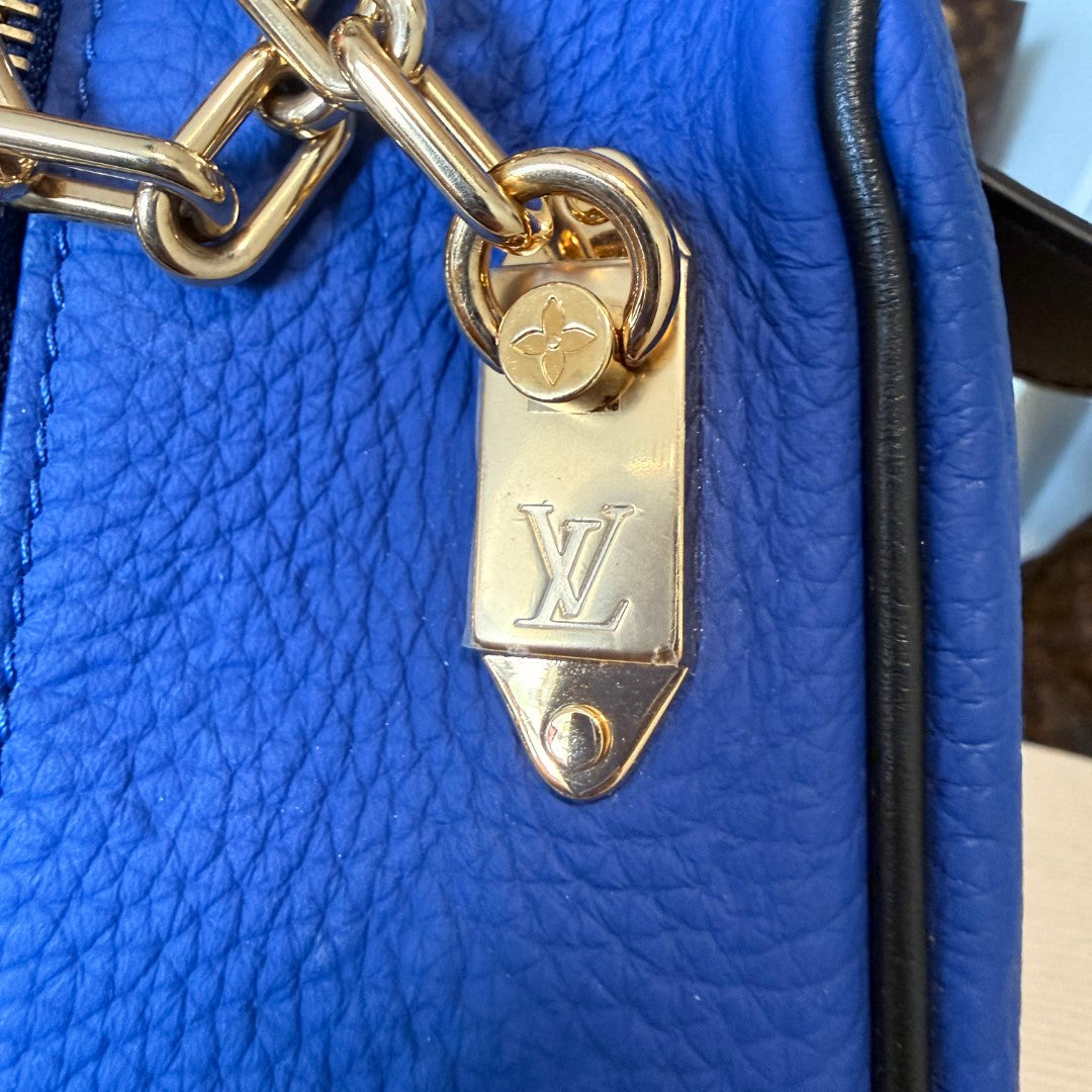 Louis Vuitton X NBA Monogram Cloakroom Dopp Kit Blue