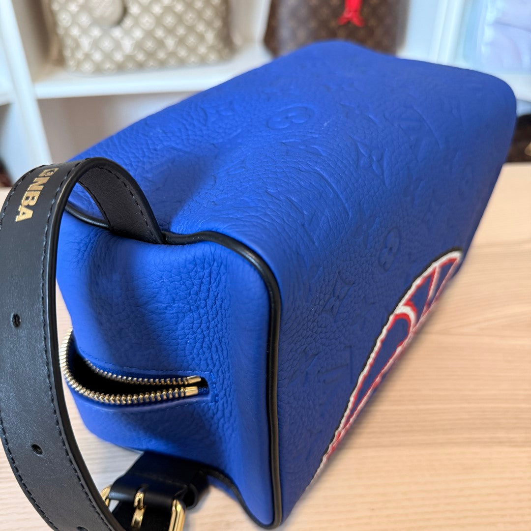 Louis Vuitton X NBA Monogram Cloakroom Dopp Kit Blue