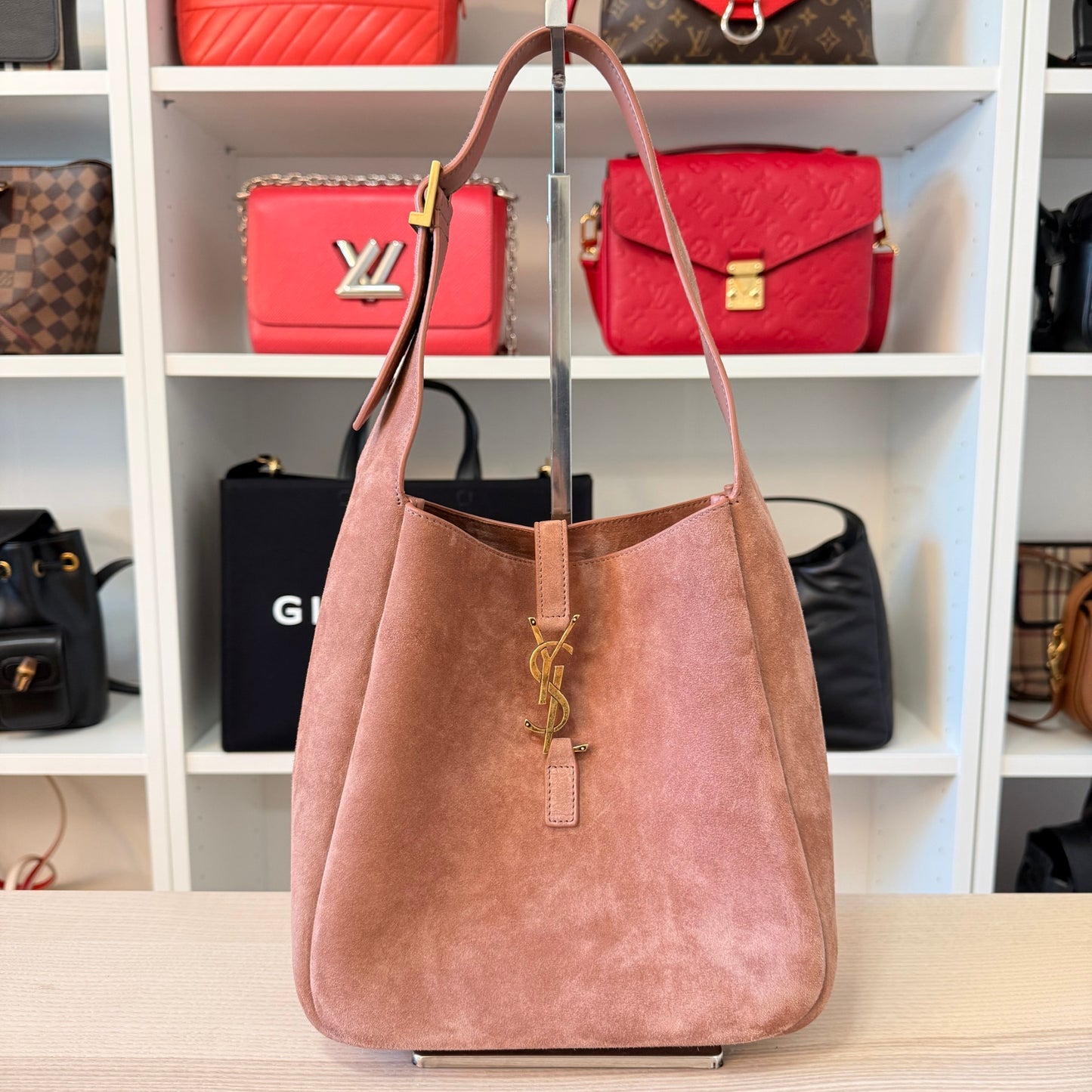 Saint Laurent (YSL) Le 5 a 7 Supple Suede