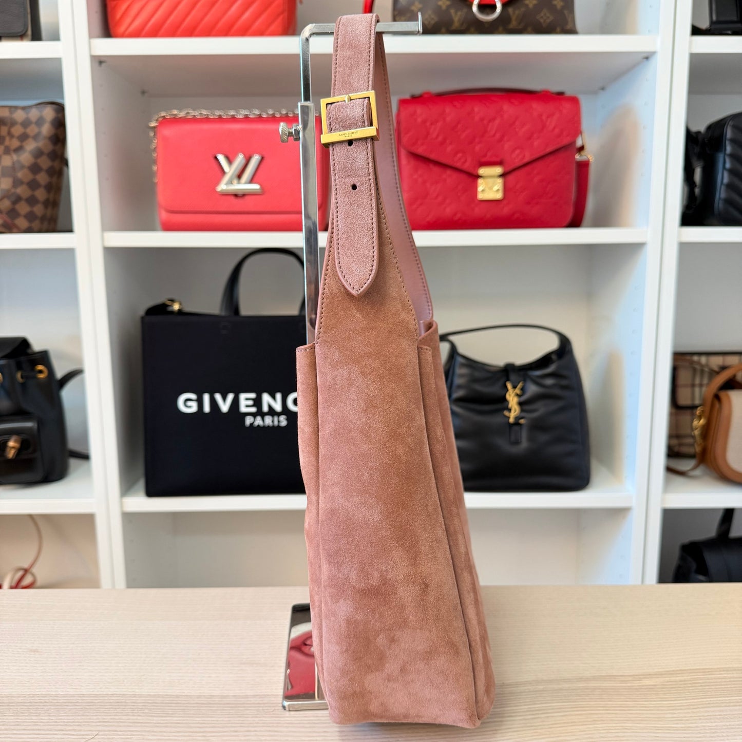 Saint Laurent (YSL) Le 5 a 7 Supple Suede
