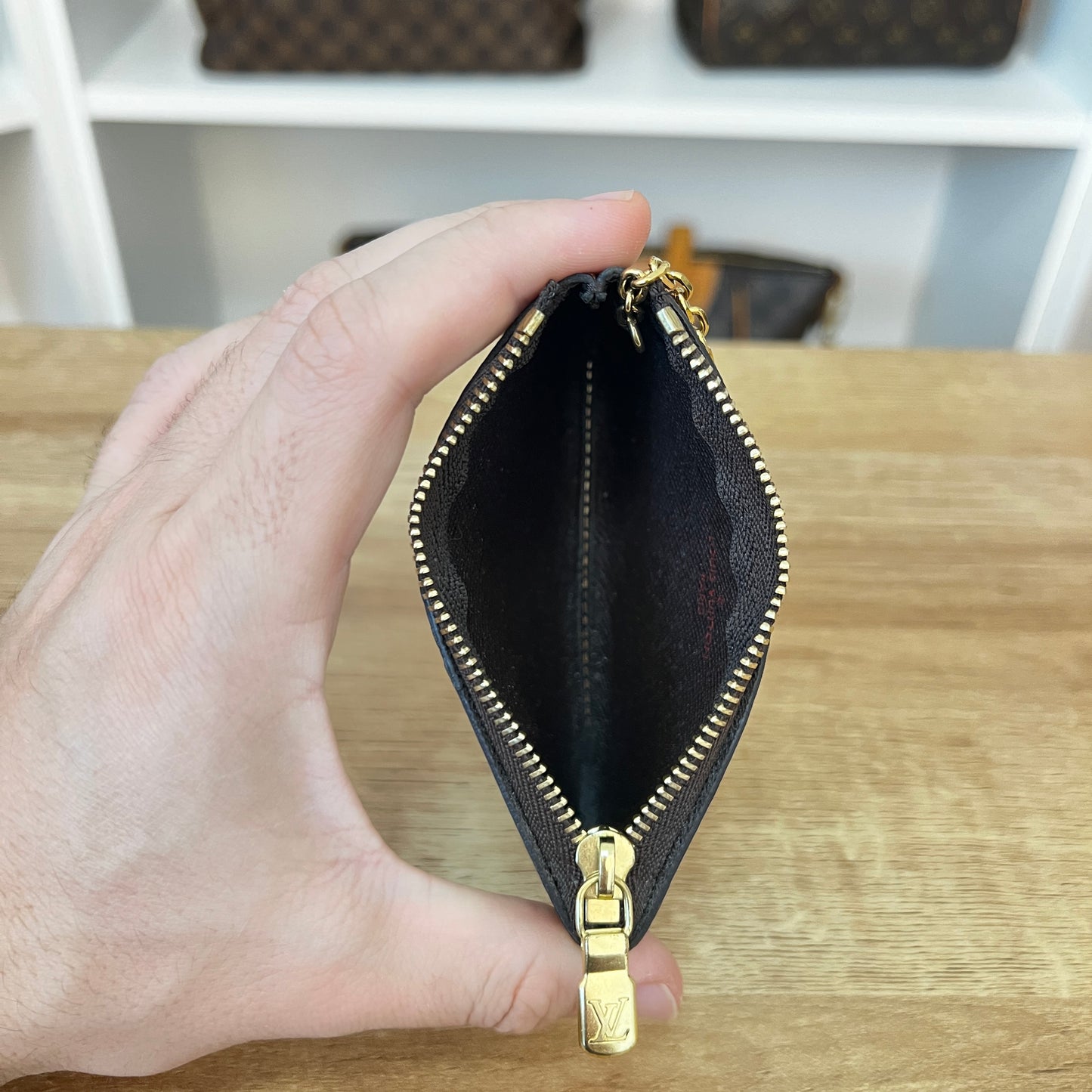 Louis Vuitton Damier Ebene Key Pouch