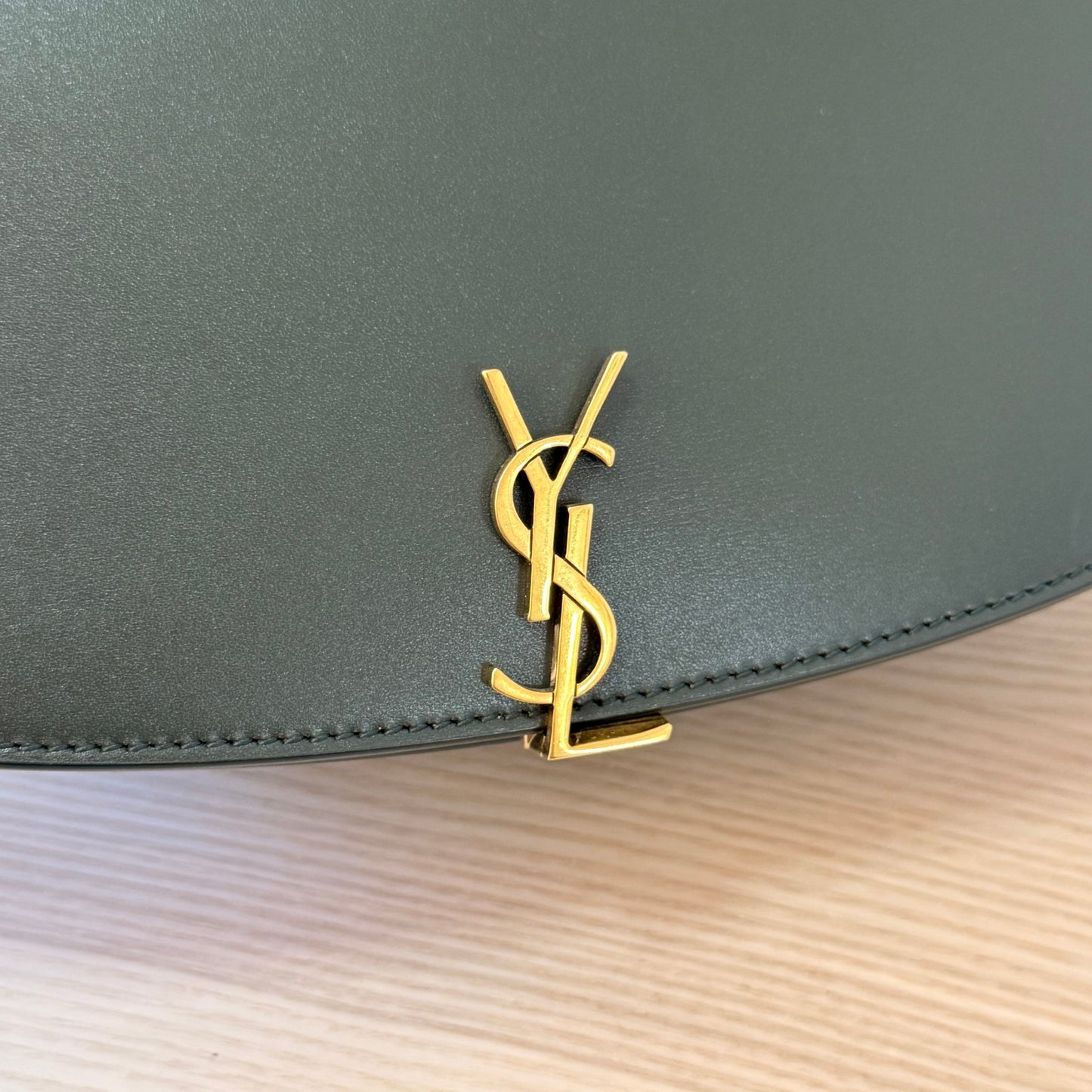 Saint Laurent (YSL) Calfskin Voltaire Bag Deep Musk