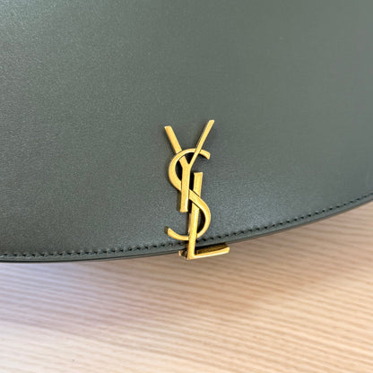 Saint Laurent (YSL) Calfskin Voltaire Bag Deep Musk