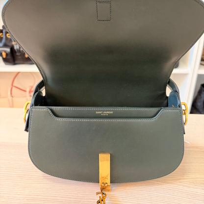 Saint Laurent (YSL) Calfskin Voltaire Bag Deep Musk