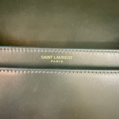 Saint Laurent (YSL) Calfskin Voltaire Bag Deep Musk