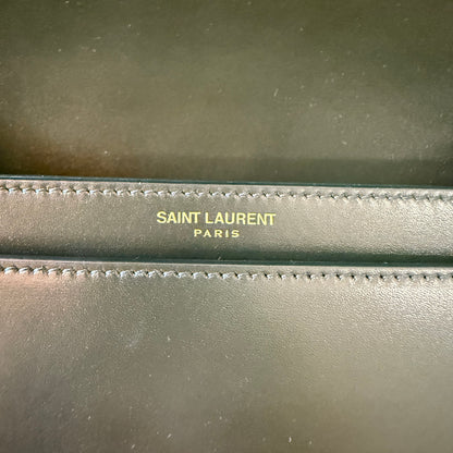 Saint Laurent (YSL) Calfskin Voltaire Bag Deep Musk