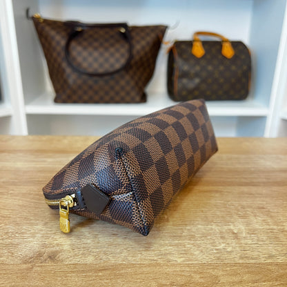 Louis Vuitton Damier Ebene Cosmetic Pouch