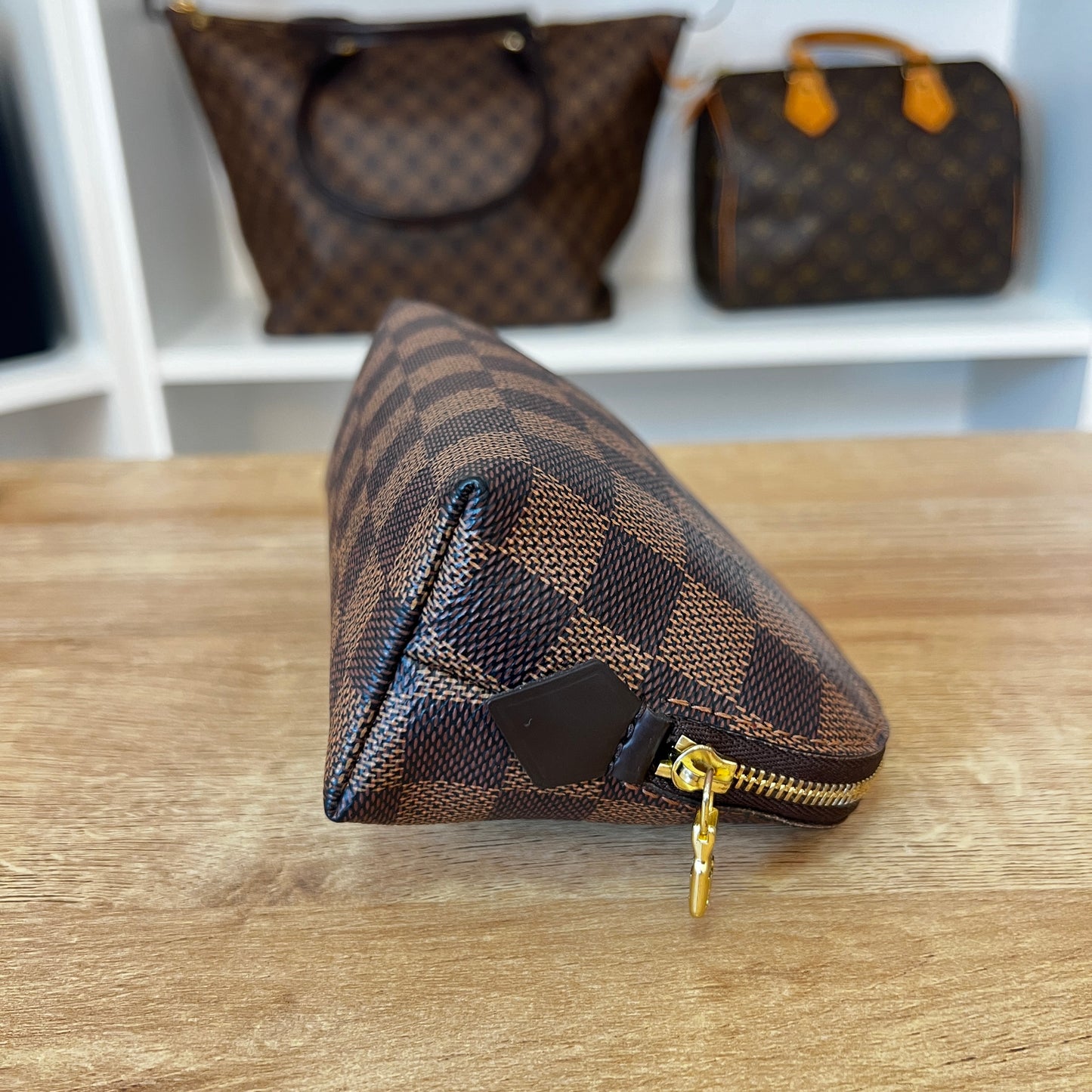 Louis Vuitton Damier Ebene Cosmetic Pouch