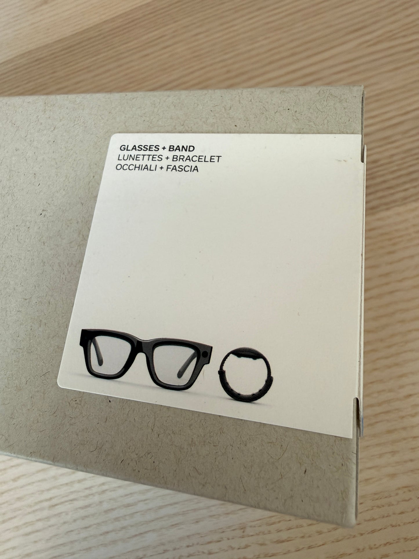Meta Ray-Ban Display with Meta Neural Band Shiny Black and Charcoal Black Size 2