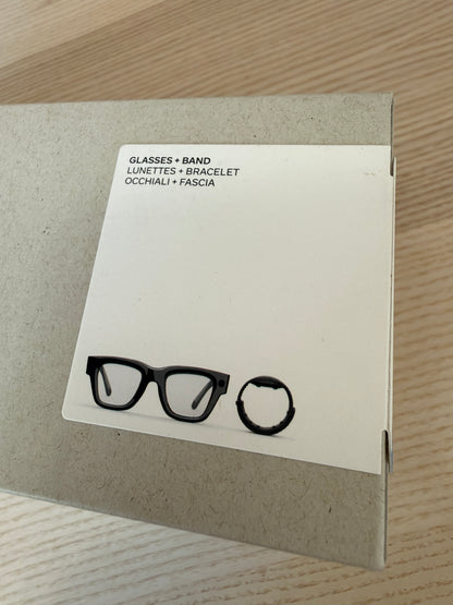 Meta Ray-Ban Display with Meta Neural Band Shiny Black and Charcoal Black Size 2