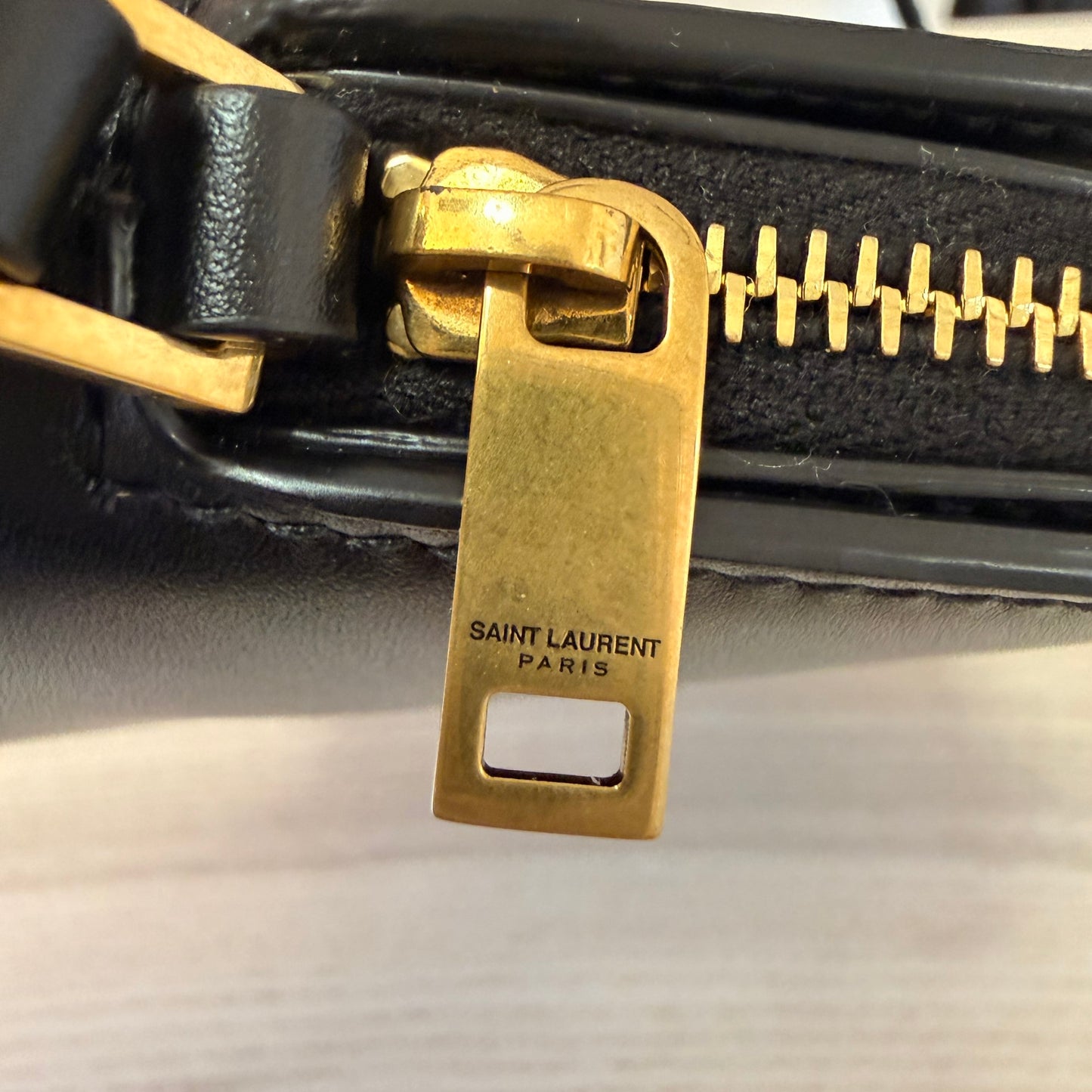 Saint Laurent (YSL) Paris Mini Bag Black