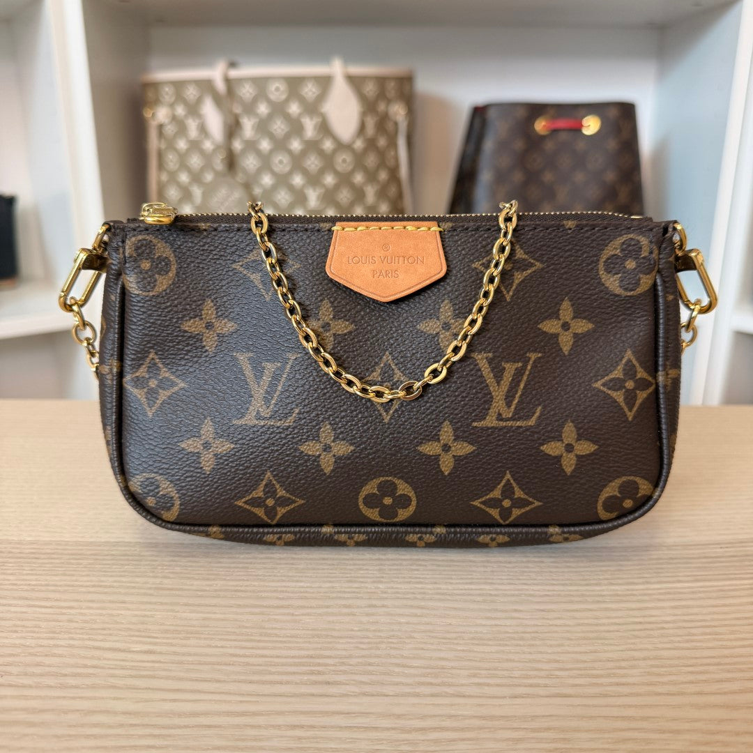 Louis Vuitton Monogram Multi-Pochette Accessories Small Pouch