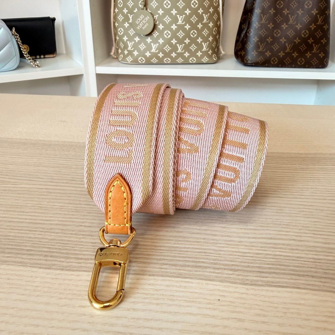 Louis Vuitton Monogram Multi Pochette Accessories Shoulder Strap Rose Clair