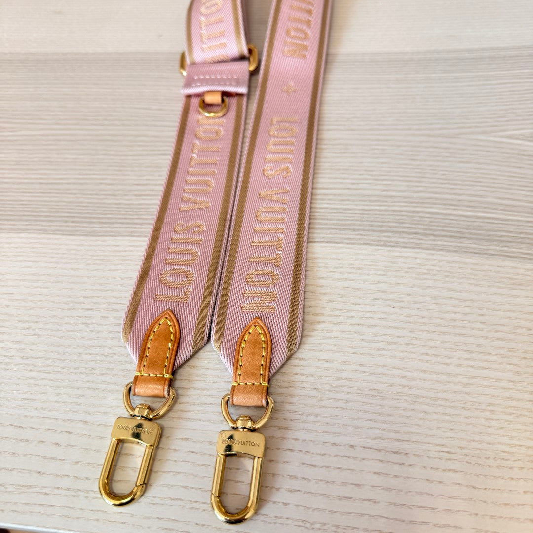Louis Vuitton Monogram Multi Pochette Accessories Shoulder Strap Rose Clair