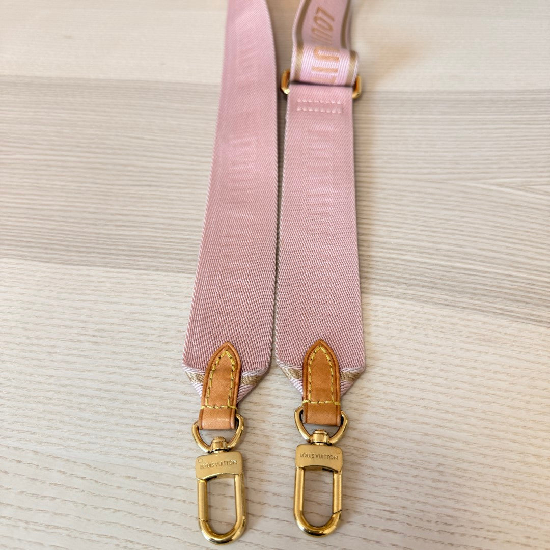 Louis Vuitton Monogram Multi Pochette Accessories Shoulder Strap Rose Clair