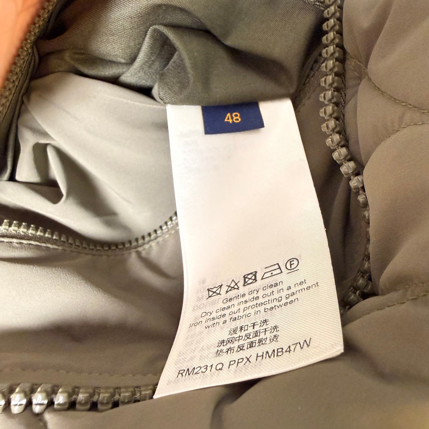 Louis Vuitton Monogram Flower-Quilted Hooded Zip Jacket FR48