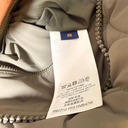 Louis Vuitton Monogram Flower-Quilted Hooded Zip Jacket FR48