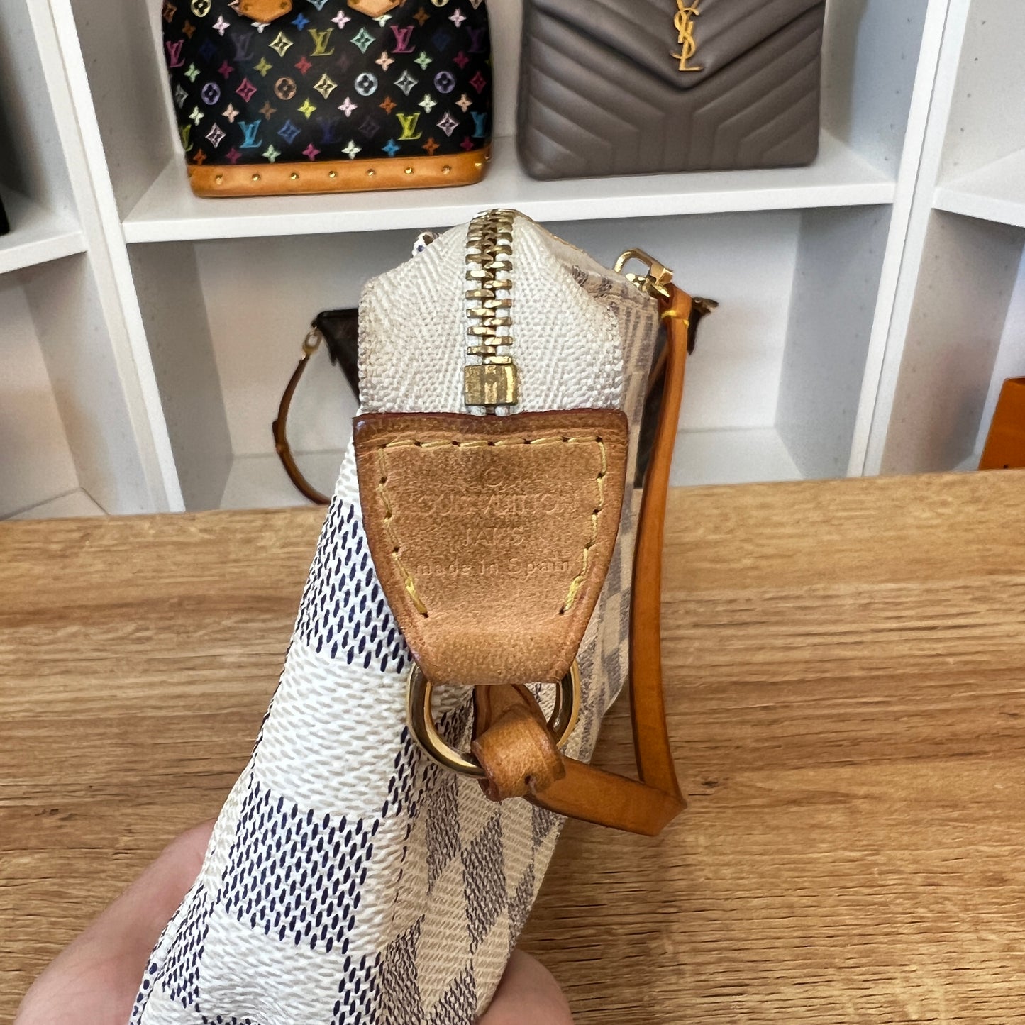 Louis Vuitton Damier Azur Pochette Accessories