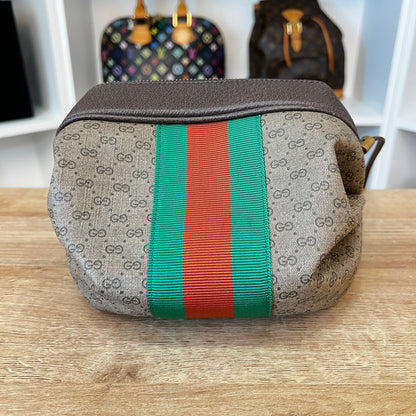 Gucci GG Supreme Mini Web Butterfly Crossbody Bag