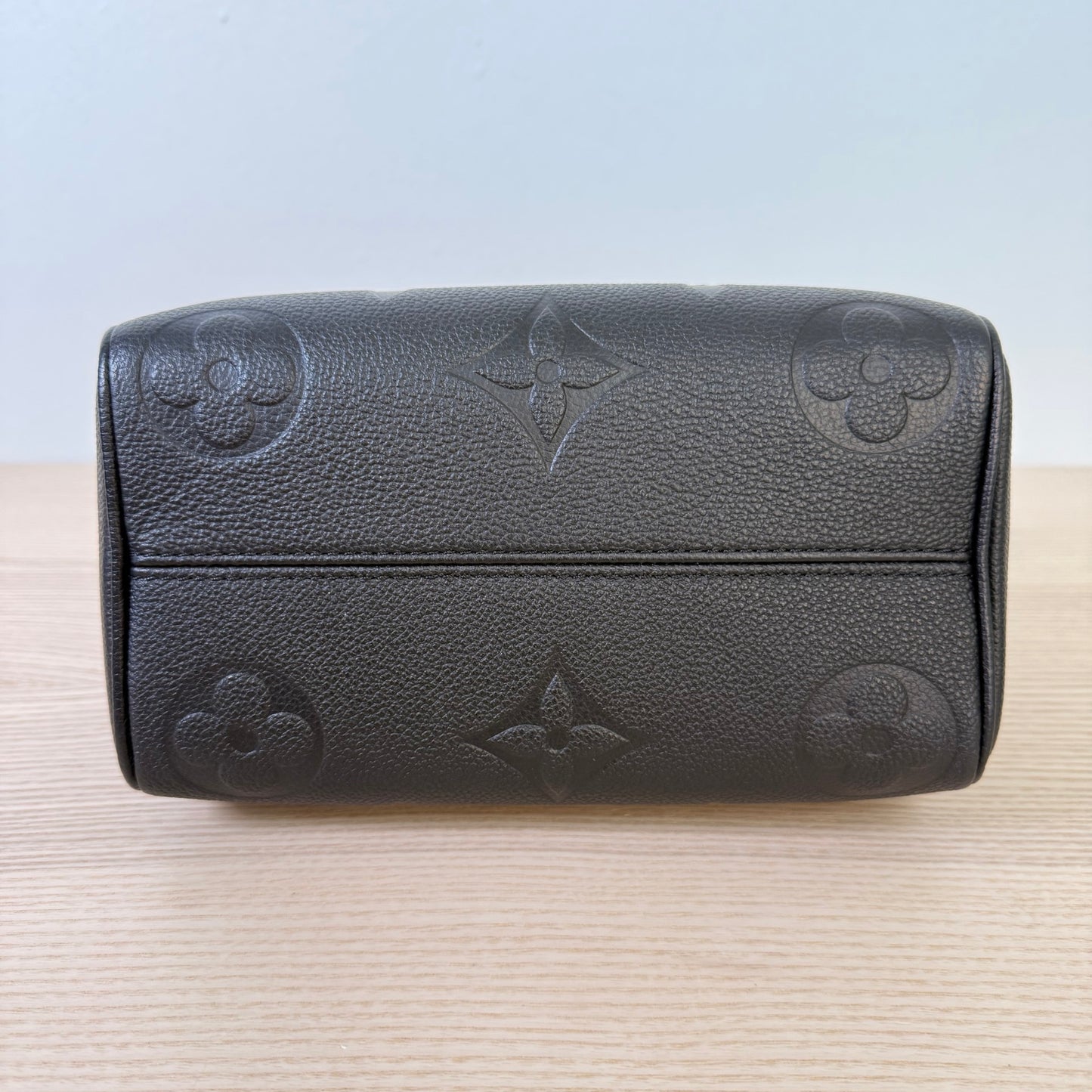 Louis Vuitton Monogram Empreinte Speedy 20 Bandouliere Black