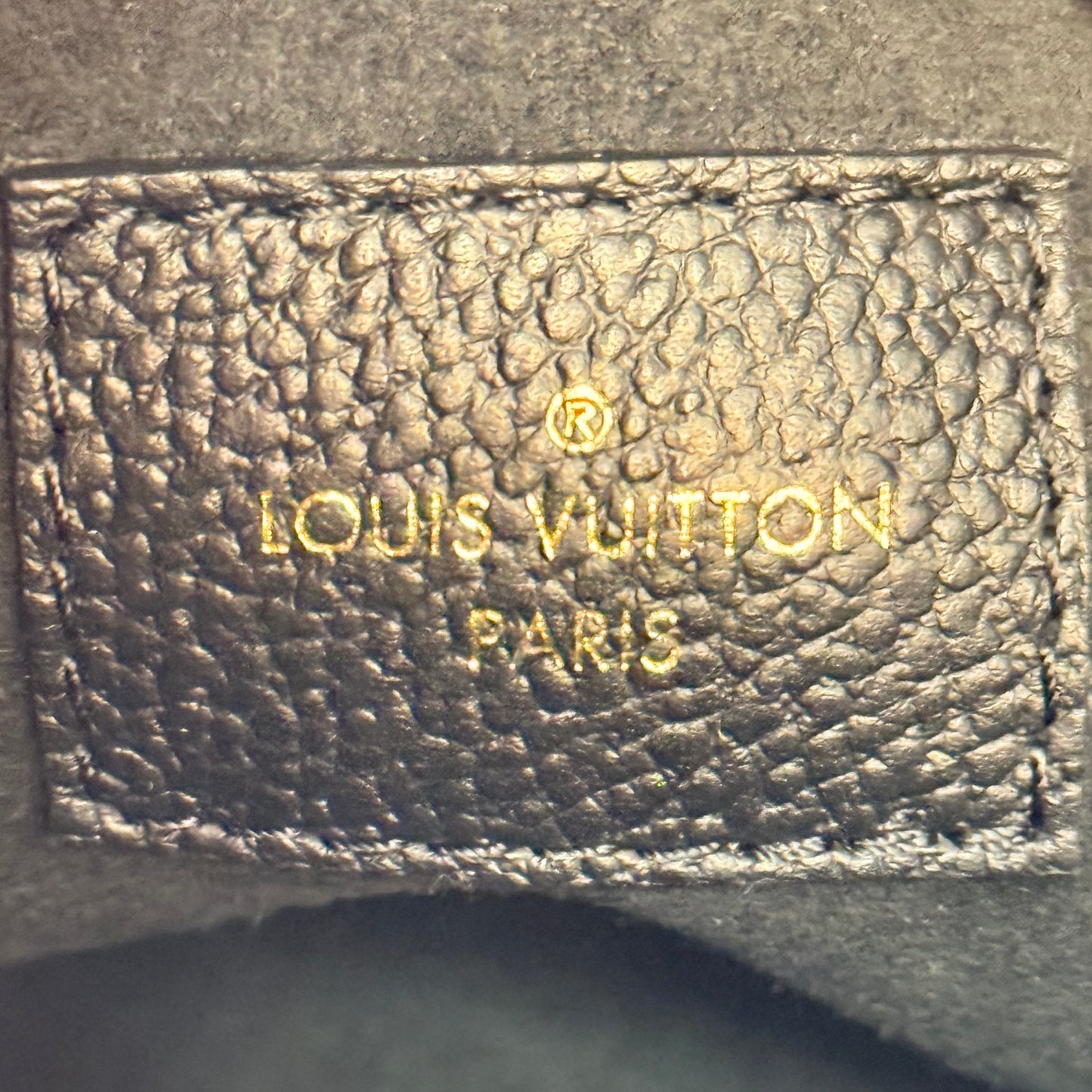 Louis Vuitton Monogram Empreinte Speedy 20 Bandouliere Black