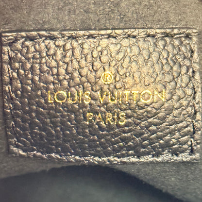 Louis Vuitton Monogram Empreinte Speedy 20 Bandouliere Black