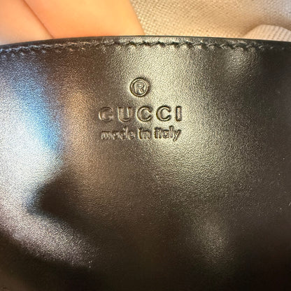 Gucci Calfskin Bamboo Backpack Mystic Black