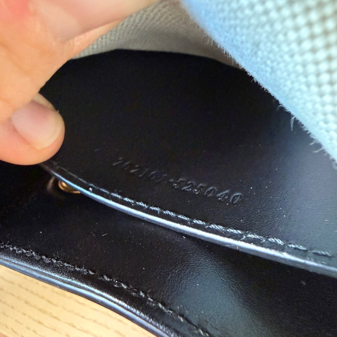 Gucci Calfskin Bamboo Backpack Mystic Black