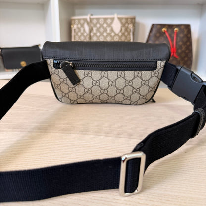 Gucci Supreme GG Eden Belt Bag Black Small