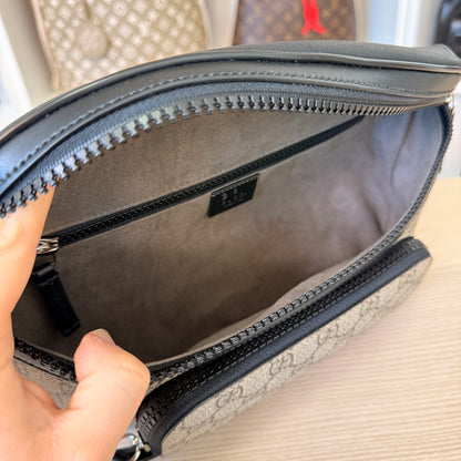 Gucci Supreme GG Eden Belt Bag Black Large