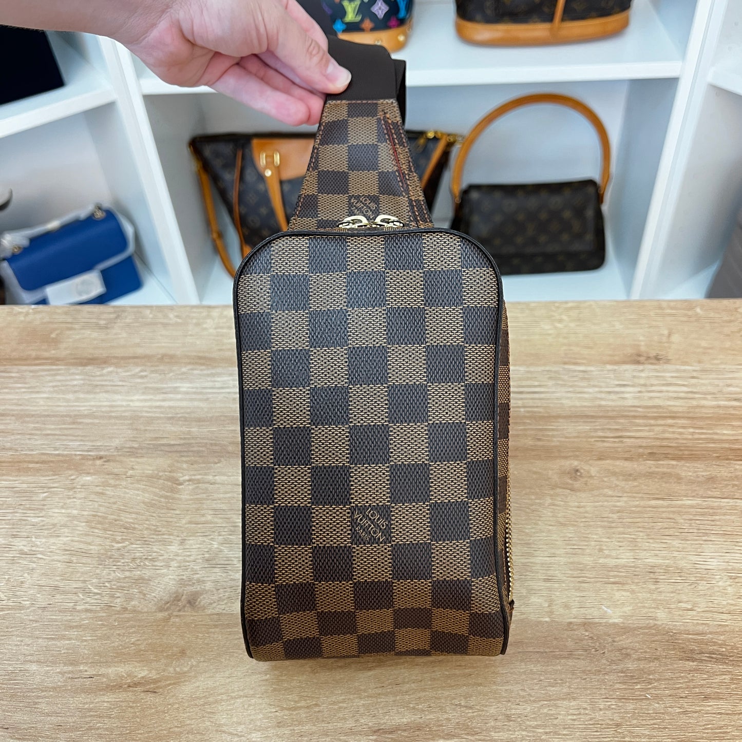 Louis Vuitton Damier Ebene Geronimos