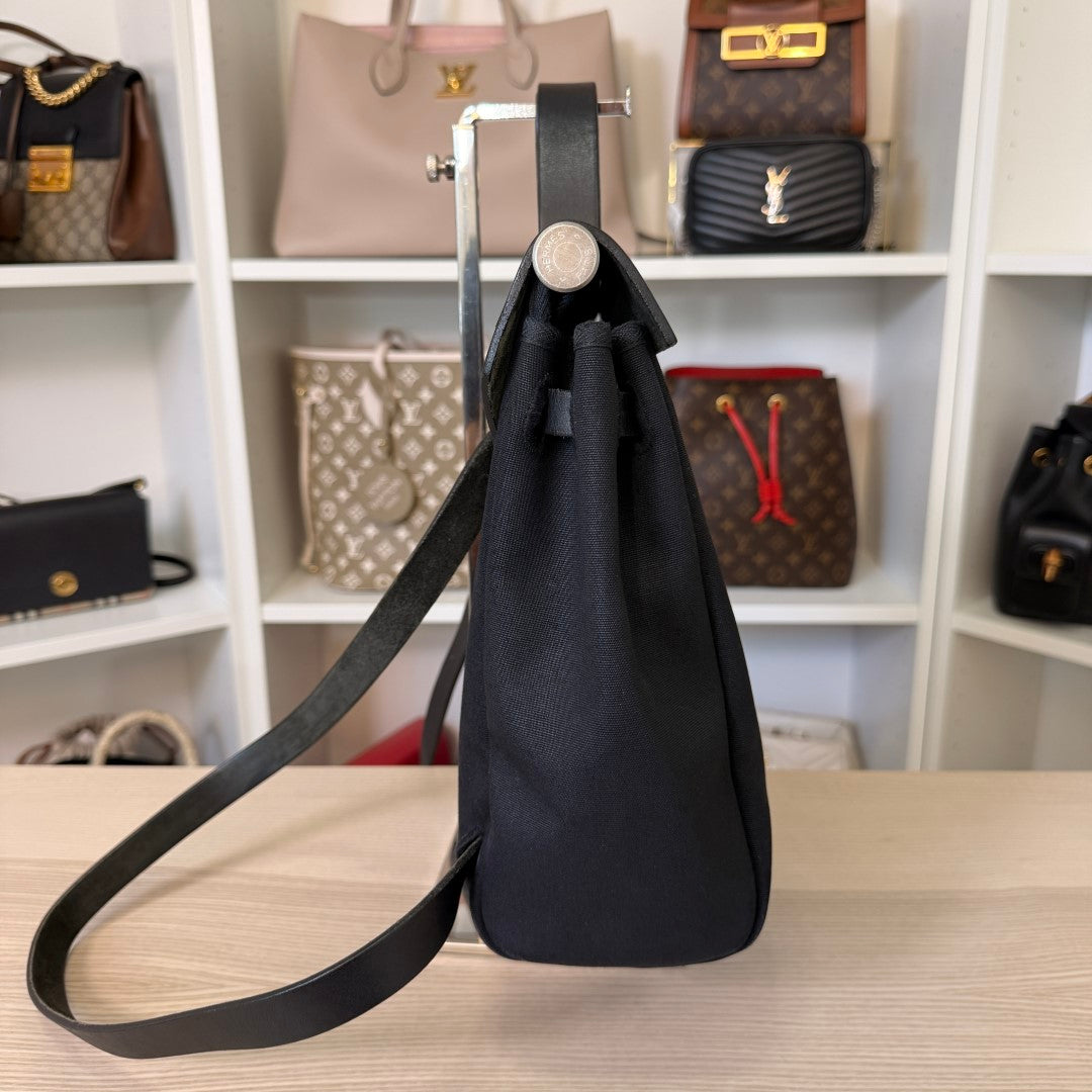 Hermes Herbag Backpack Black