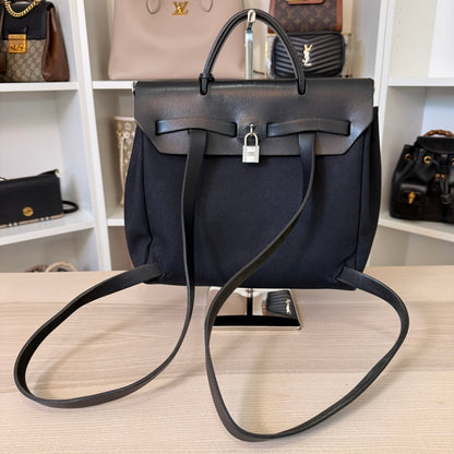 Hermes Herbag Backpack Black