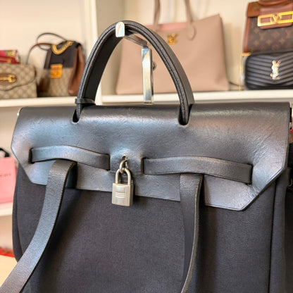 Hermes Herbag Backpack Black