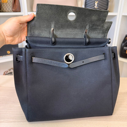 Hermes Herbag Backpack Black