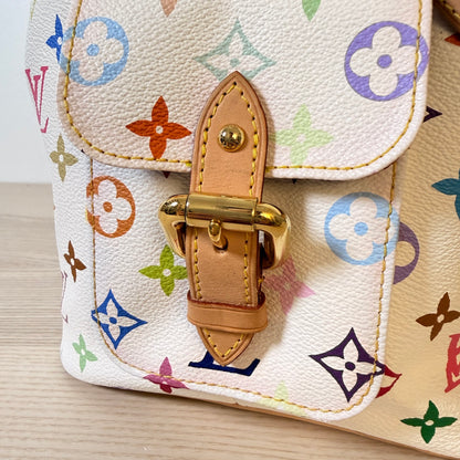 Louis Vuitton Monogram Multicolor Petit Noe White