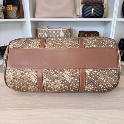 Burberry Duffle TB Monogram Nylon Medium