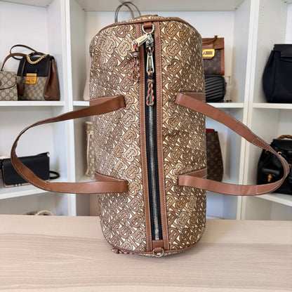 Burberry Duffle TB Monogram Nylon Medium