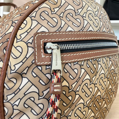 Burberry Duffle TB Monogram Nylon Medium