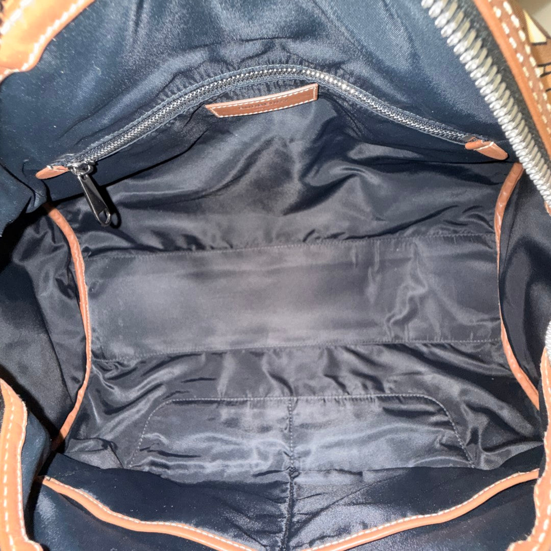 Burberry Duffle TB Monogram Nylon Medium