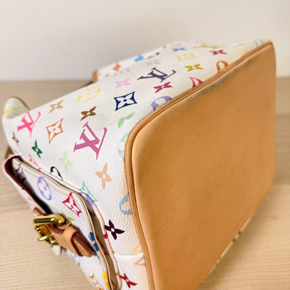 Louis Vuitton Monogram Multicolor Petit Noe White