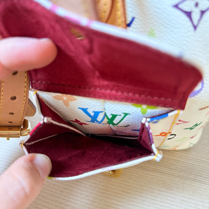 Louis Vuitton Monogram Multicolor Petit Noe White