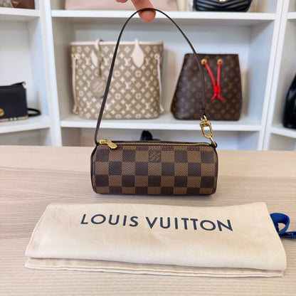 Louis Vuitton Damier Ebene Papillon Mini Pouch