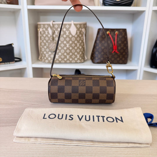 Louis Vuitton Damier Ebene Papillon Mini Pouch