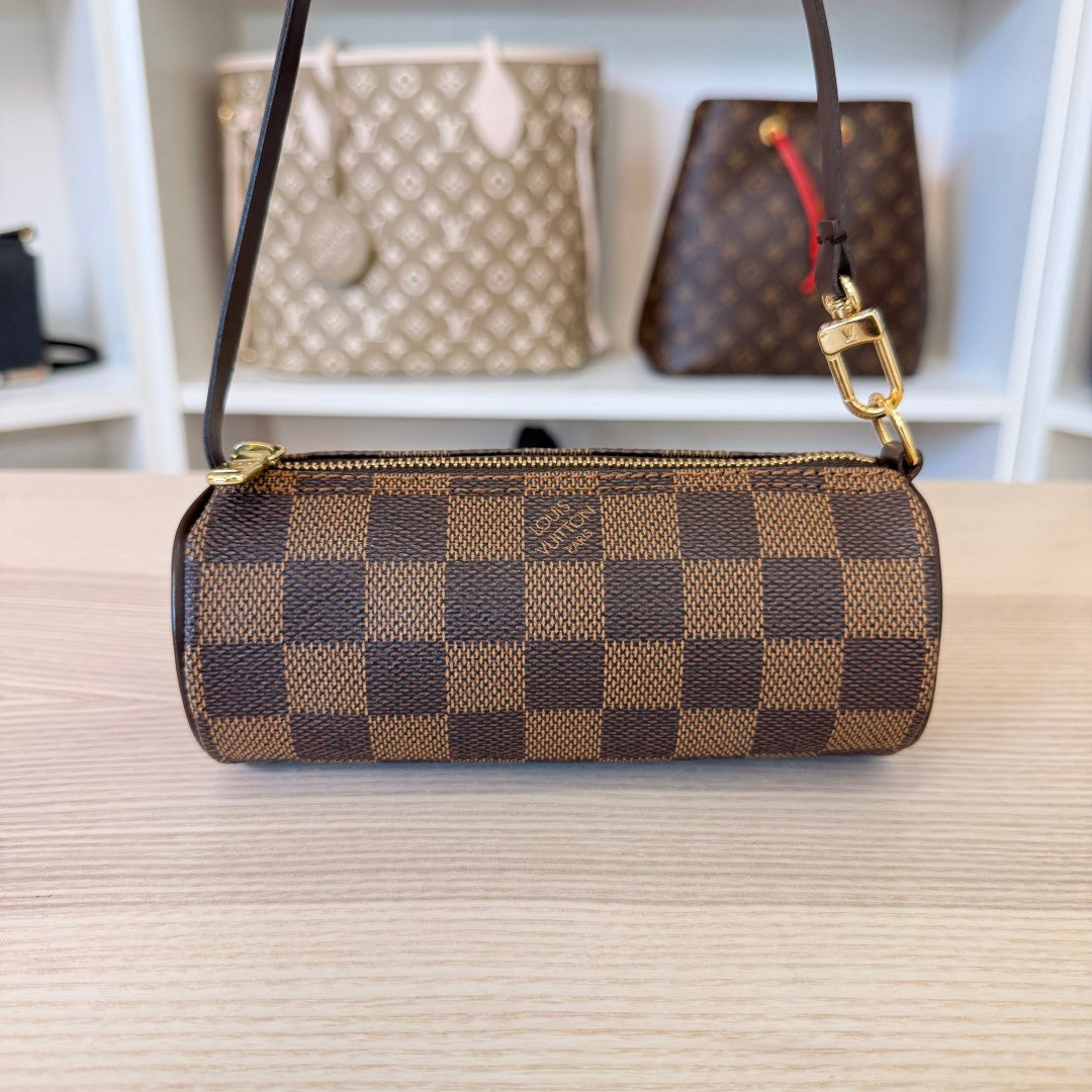 Louis Vuitton Damier Ebene Papillon Mini Pouch
