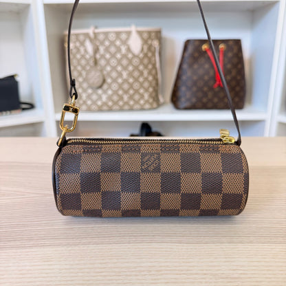 Louis Vuitton Damier Ebene Papillon Mini Pouch